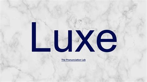 How To Pronounce luxent: luxent pronunciation.
